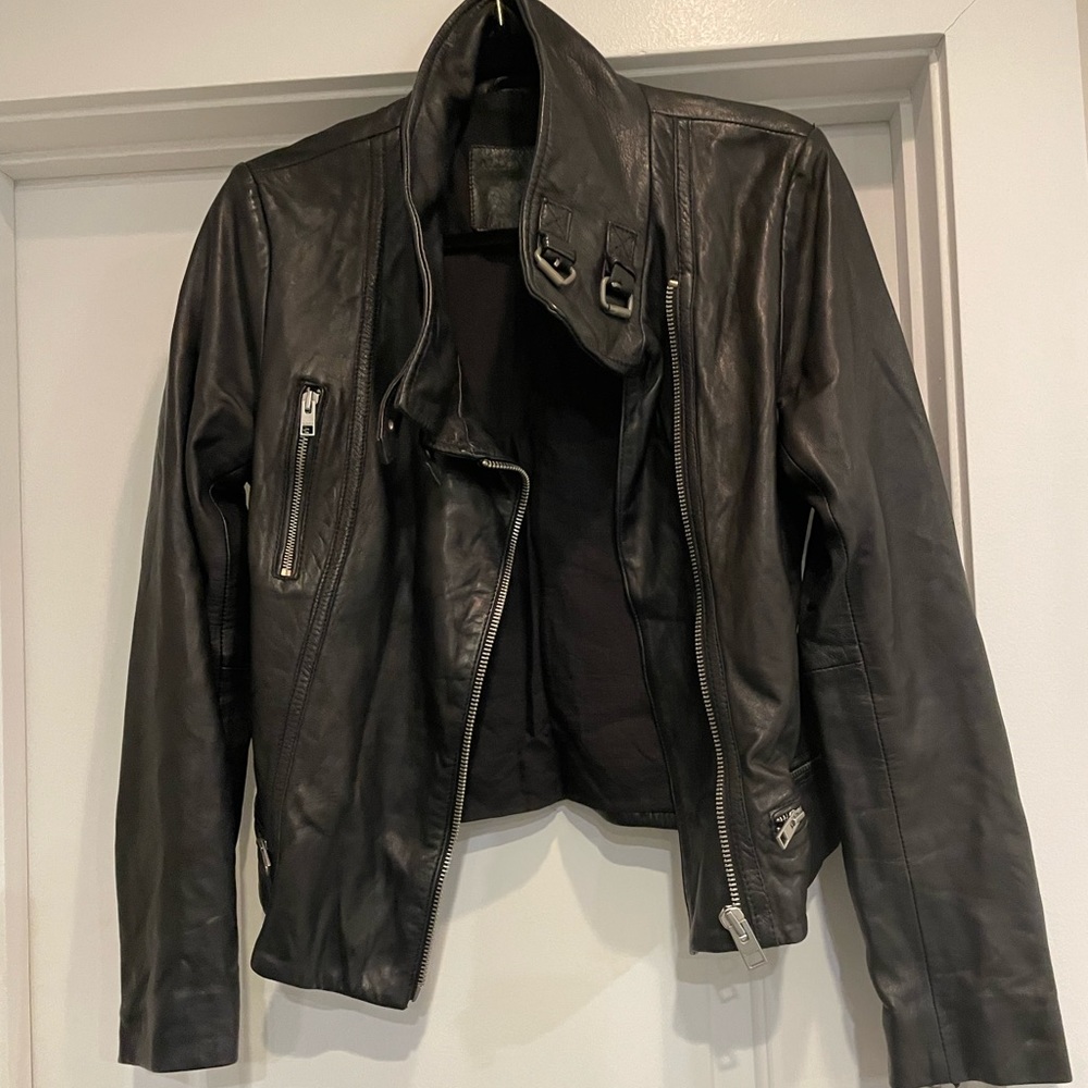 Perfect Condition All Saints Leather Jacket